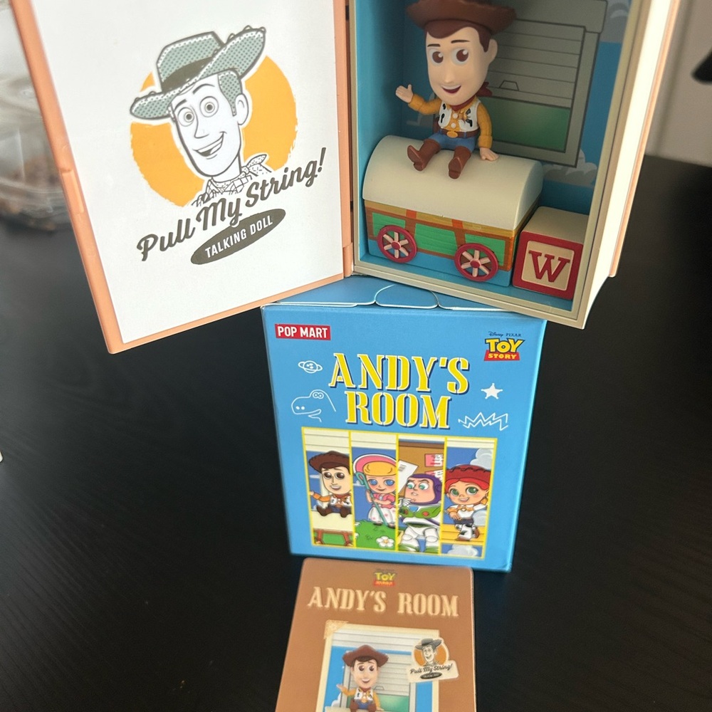 Toy Story Woody Pull-String Talking Doll - Brown and Blue
